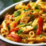 Instant Pot Chicken Fajita Pasta