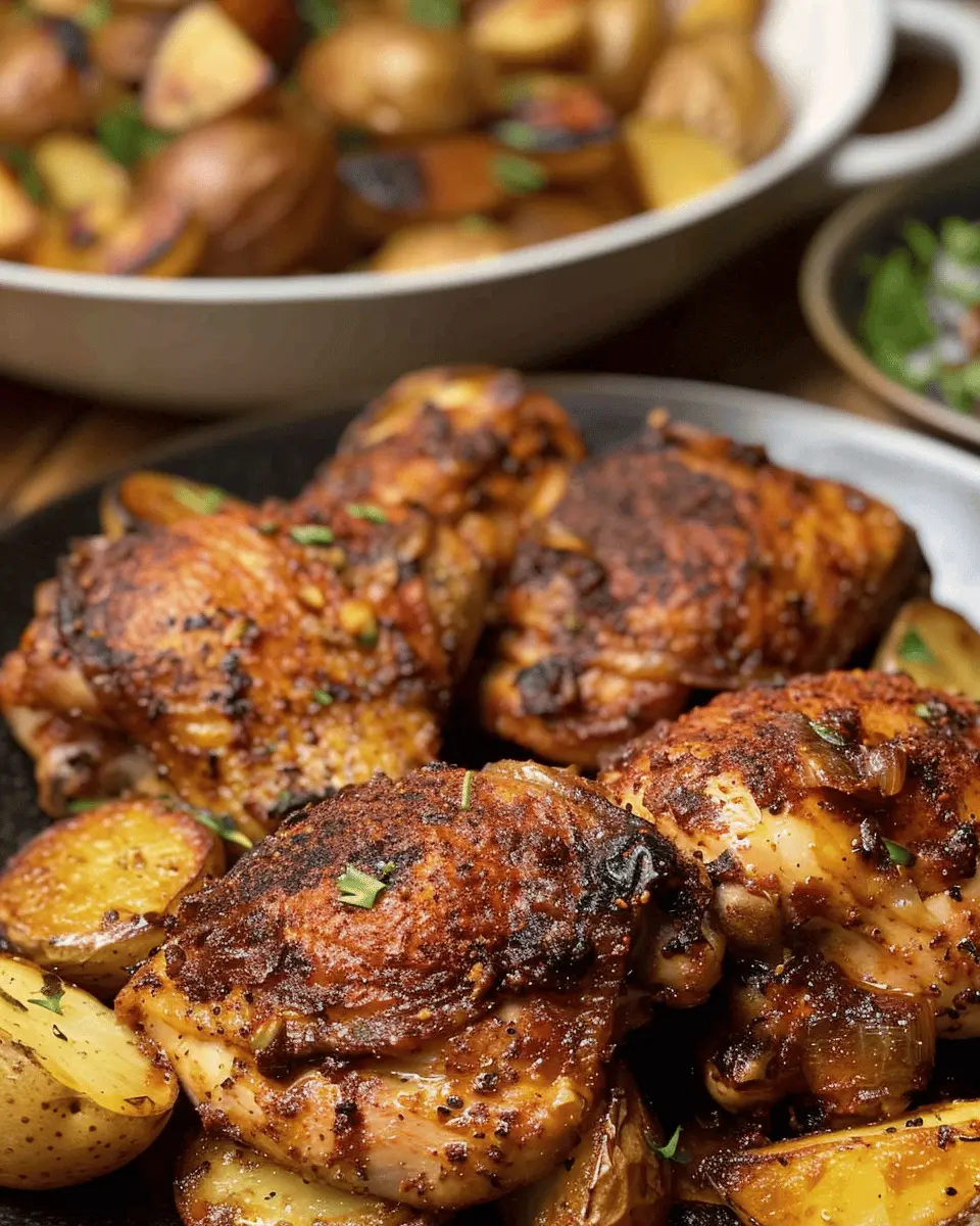 Paprika Chicken and Potatoes: Easy Comfort Food Delight