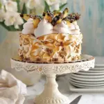 Pineapple Meringue Cake