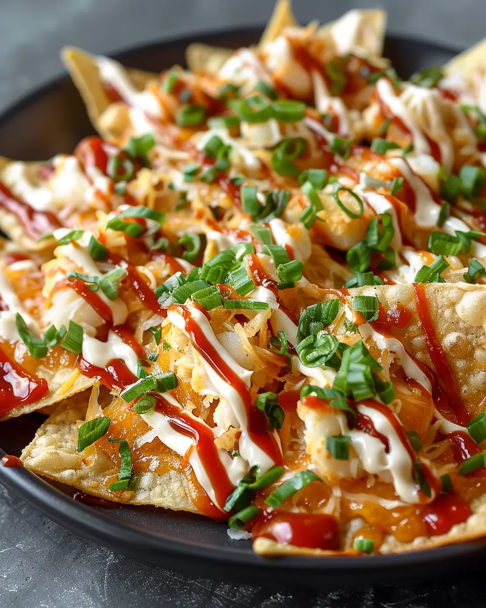 Crab Rangoon Nachos Recipe: Indulgent Twist with Turkey Bacon