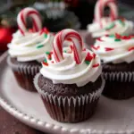 Air Fryer Christmas Cupcakes
