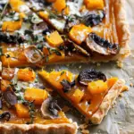 Butternut Squash & Mushroom Tart