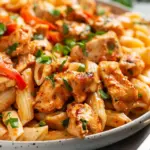 Air Fryer Cajun Chicken Pasta