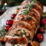 Festive Christmas Stuffed Pork Tenderloin: A Holiday Delight