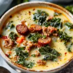 Cauliflower Sausage Kale Soup Recipe