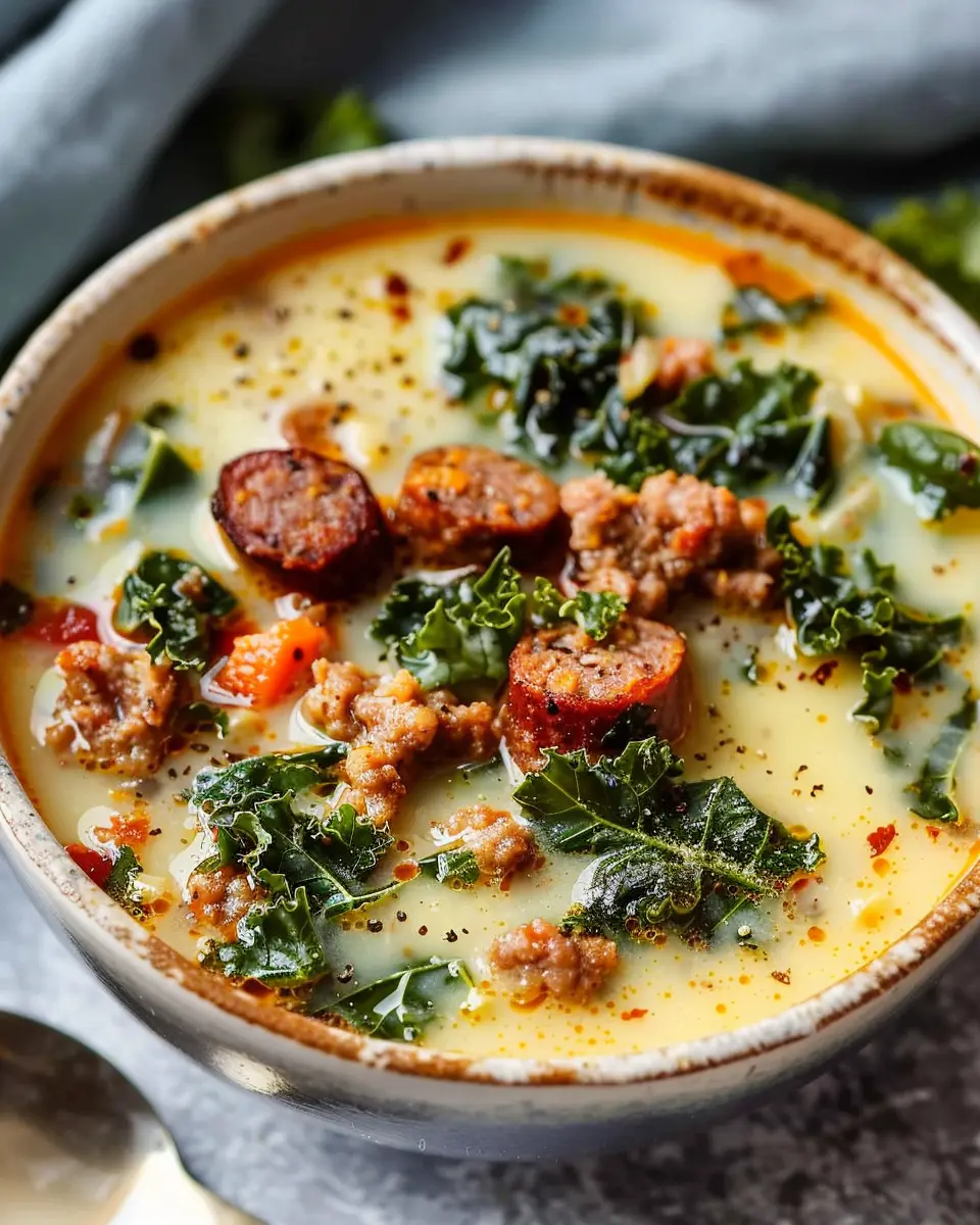 Cauliflower Sausage Kale Soup Recipe: Easy Comfort in a Bowl