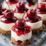 Mini Cherry Cheesecakes