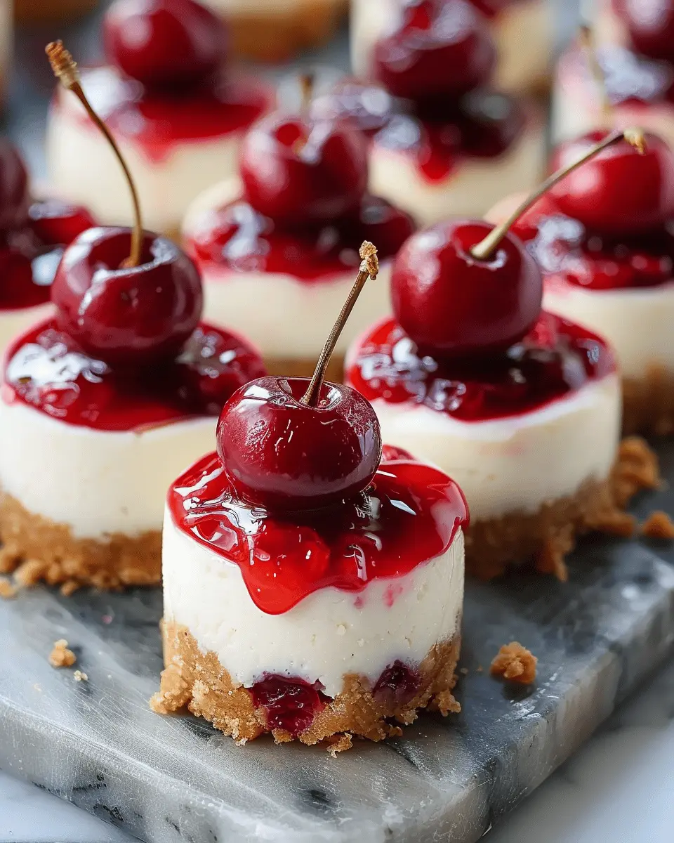 Mini Cherry Cheesecakes: Easy Indulgence for Any Occasion
