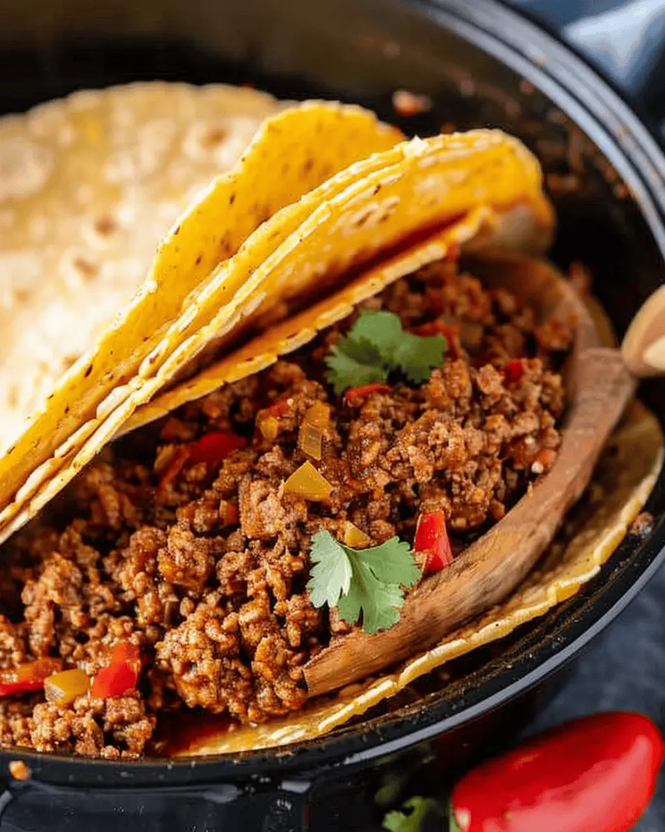 Crockpot Taco Meat: Easy, Juicy Recipe for Flavorful Tacos