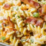 Cheddar Bacon Ranch Pasta Salad