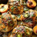 Jalapeno Peach Chicken