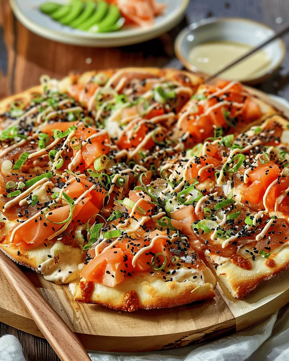 Sushi Pizza Recipe: Easy and Delicious with Fresh Toppings