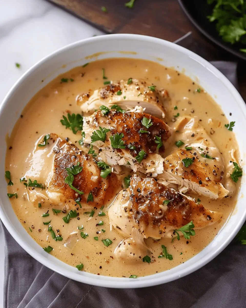 Slow Cooker Chicken and Gravy: Easy Family Comfort Dish