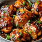 Skillet Bang Bang Chicken Thighs Recipe
