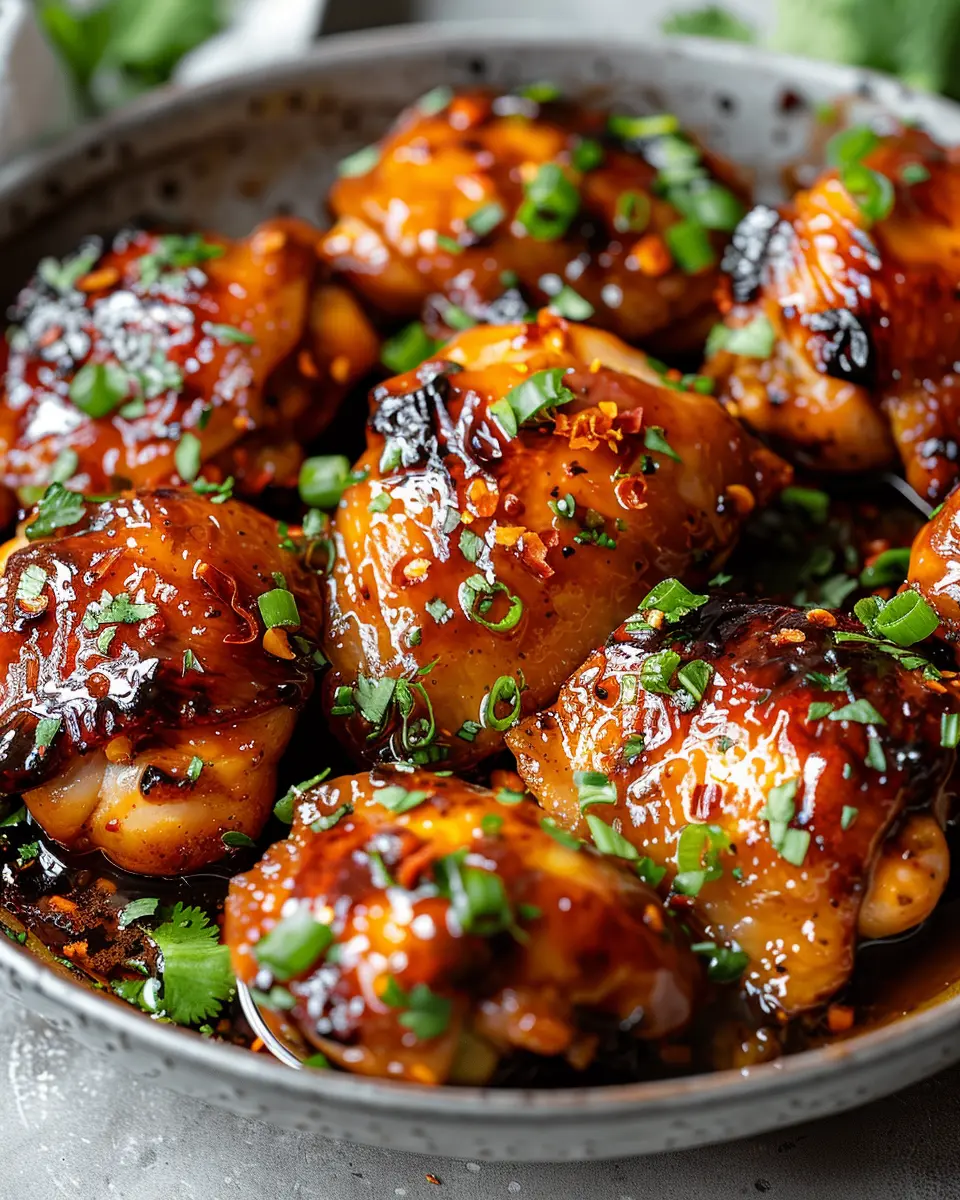 Skillet Bang Bang Chicken Thighs Recipe: Juicy &amp; Easy Delight