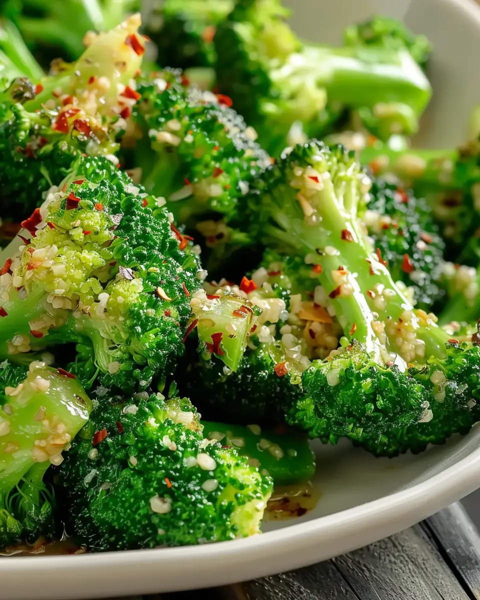 Broccoli with Garlic Sauce: An Easy Vegetable Delight to Savor