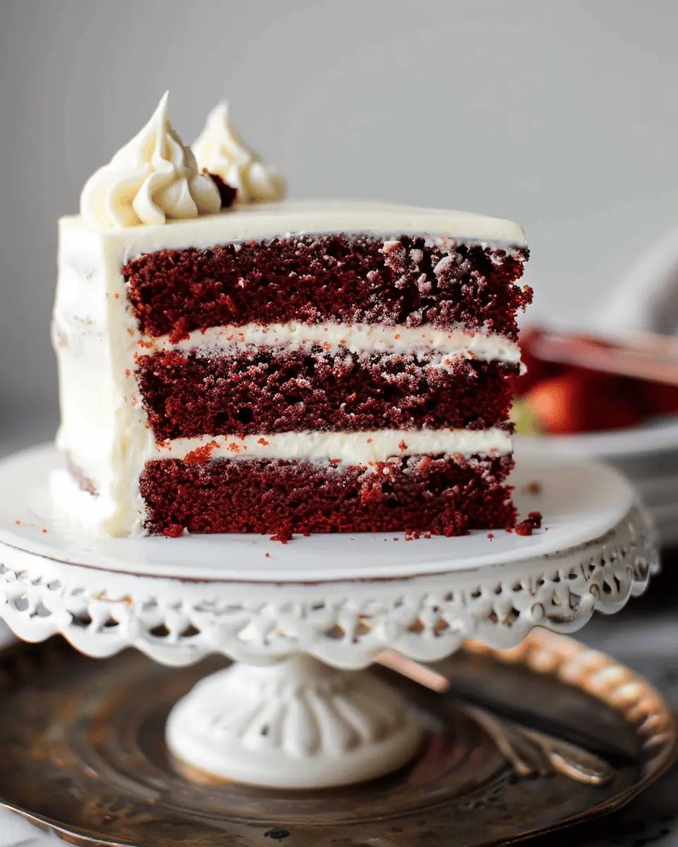 Red Velvet Cake with Cream Cheese Frosting: The Best Homemade Delight