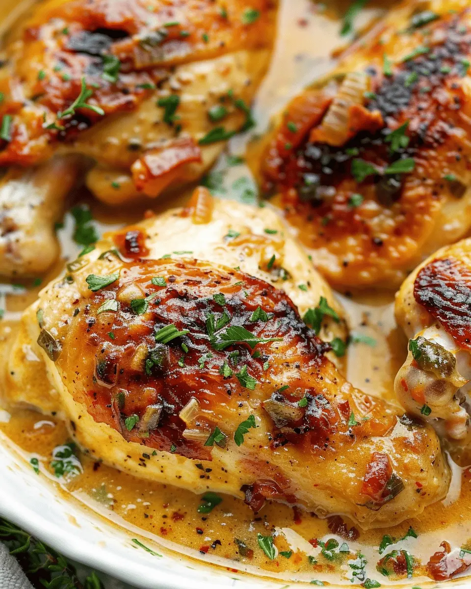 Crock Pot Marry Me Chicken: Easy, Creamy Delight with Turkey Bacon