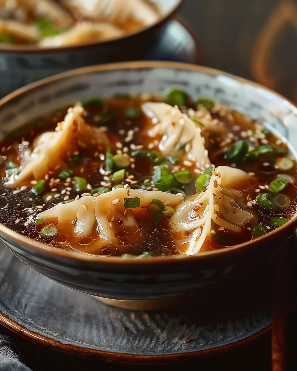 Gyoza Soup Recipe: Easy Comfort Food for Homemade Delights
