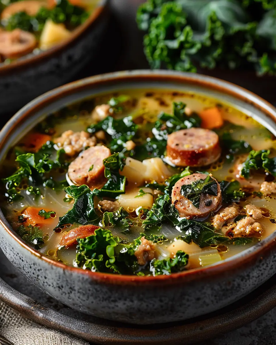 Sausage Kale Soup Recipe: A Cozy Delight with Turkey Bacon