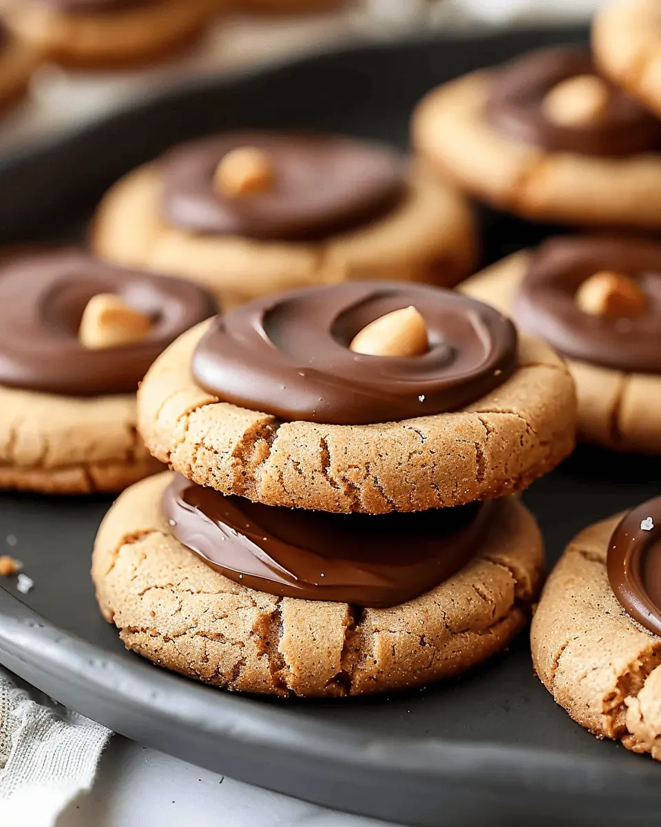 Peanut Butter Buckeye Cookies Bursting with Rich Flavor and Joy