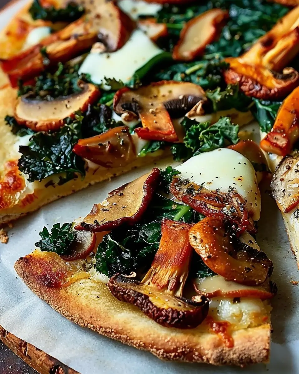 Chanterelle Mushroom and Kale Pizza: Easy and Delicious Homemade Delight