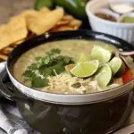 Green Enchilada Chicken Soup