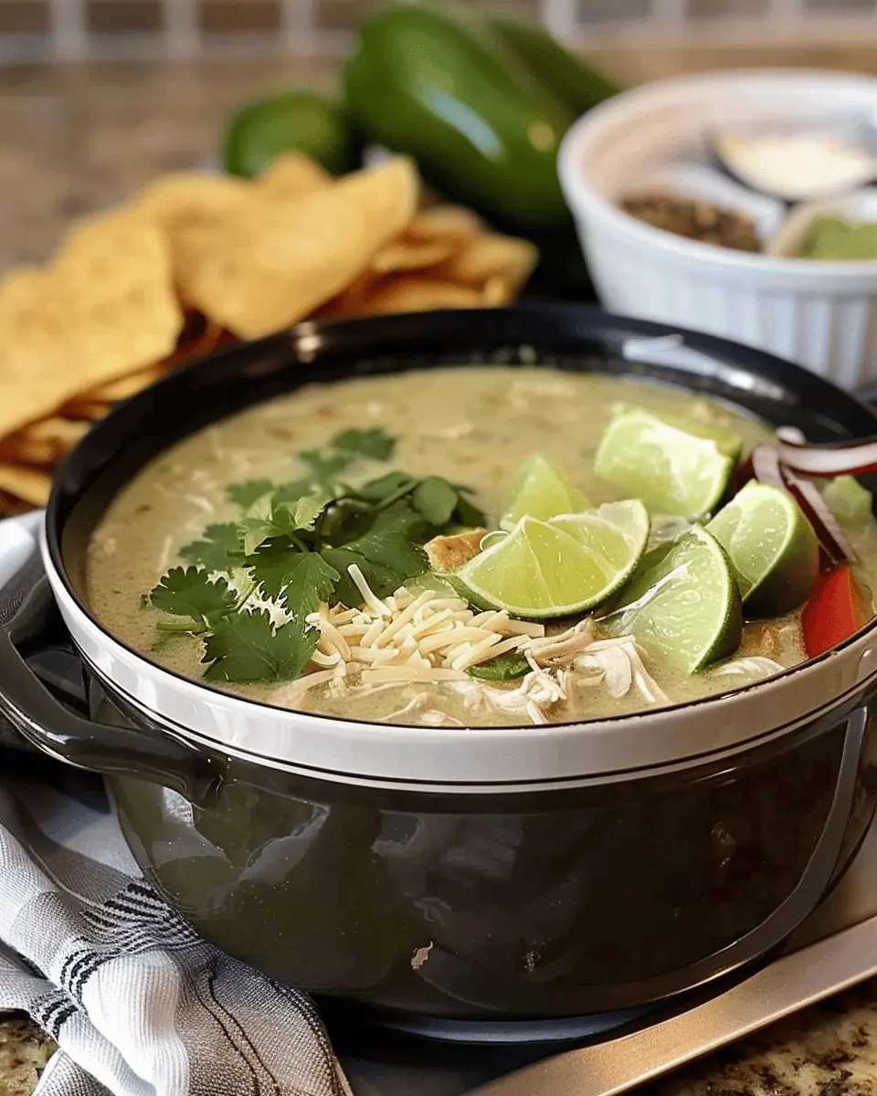Green Enchilada Chicken Soup: A Cozy, Flavorful Delight