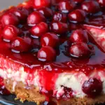 Air Fryer Cherry Cheesecake