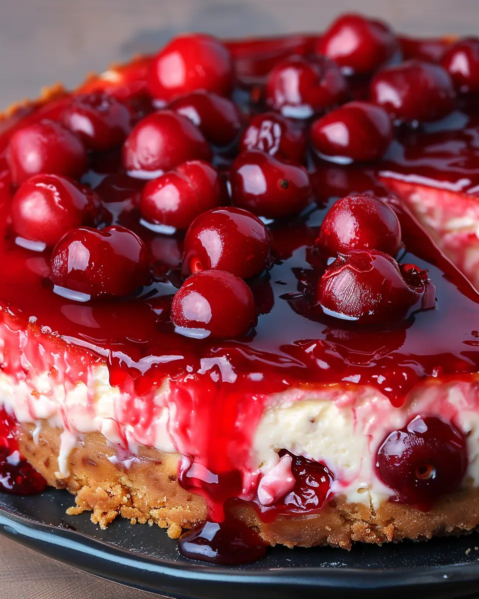 Air Fryer Cherry Cheesecake: Easy, Indulgent Dessert Delight