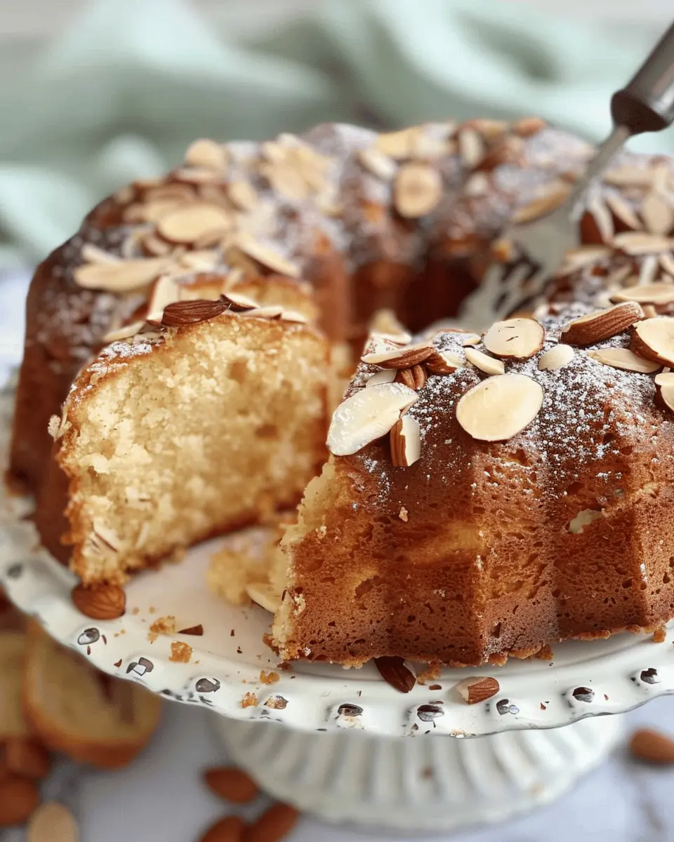 Almond Pound Cake: The Best Easy Recipe for Homemade Delight