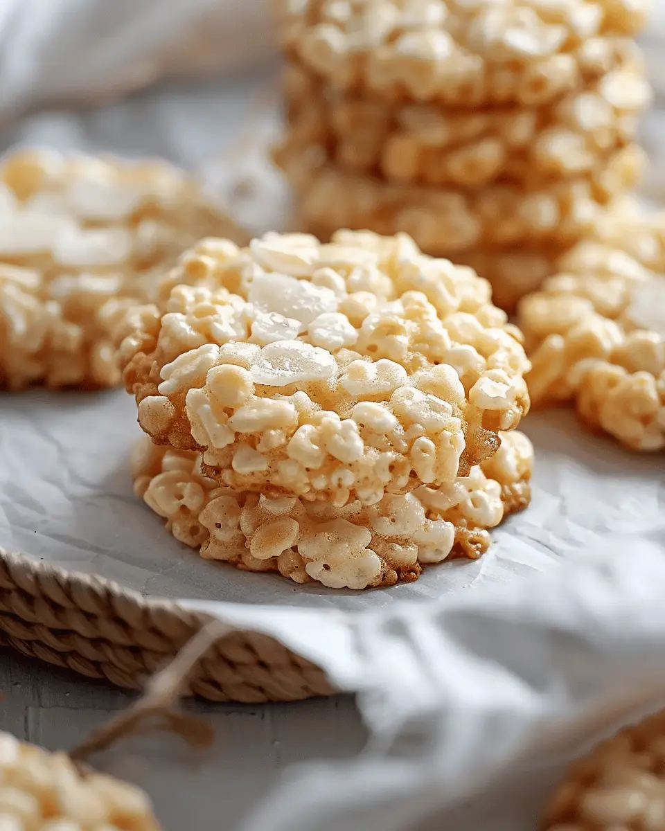 Rice Krispie Treat Cookies Recipe for Indulgent Sweet Snacking