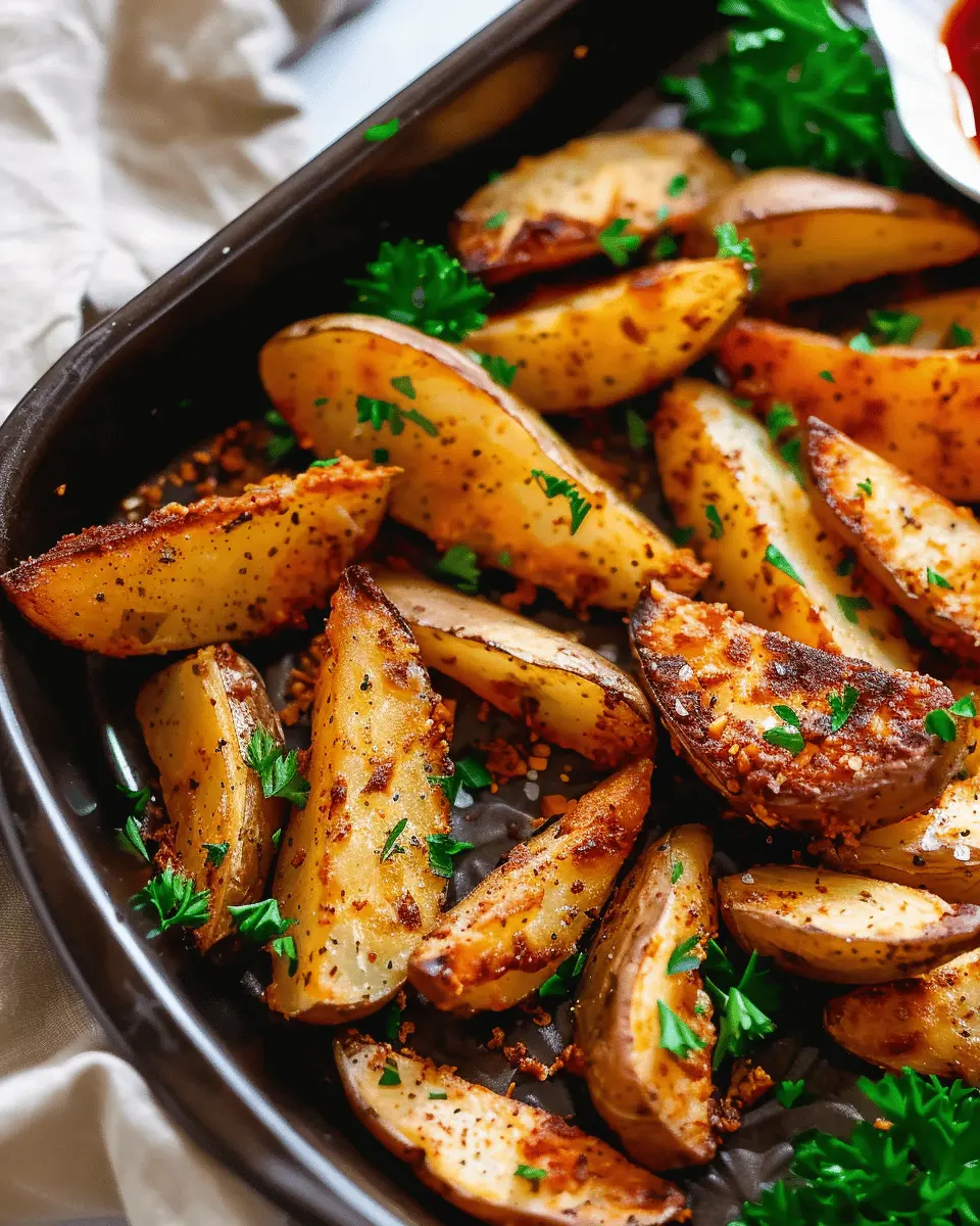 Crispy Air Fryer Potato Wedges: Easy Comfort Food Delight