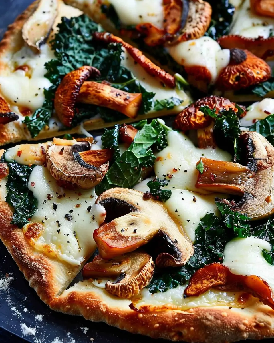 Chanterelle Mushroom and Kale Pizza: Easy, Flavorful Twist for Home Chefs