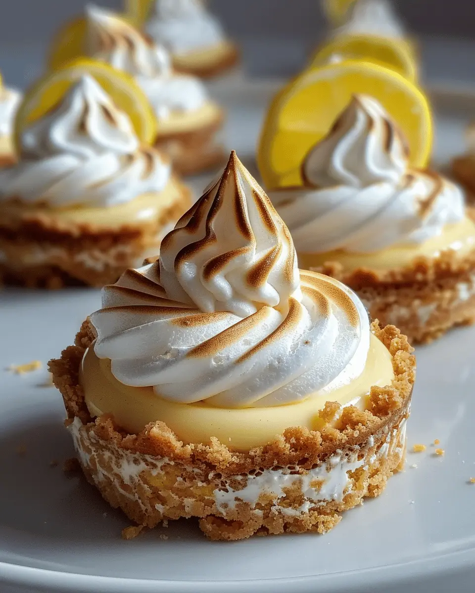 Lemon Meringue Cheesecakes: The Best Homemade Delight