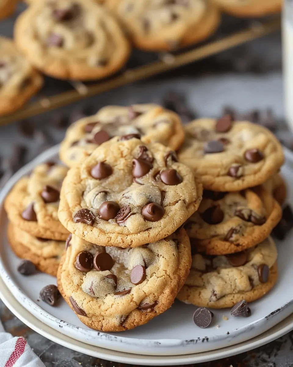 Bakery Style Chocolate Chip Cookies: The Best Homemade Treat
