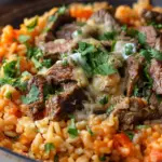 Steak Queso Rice