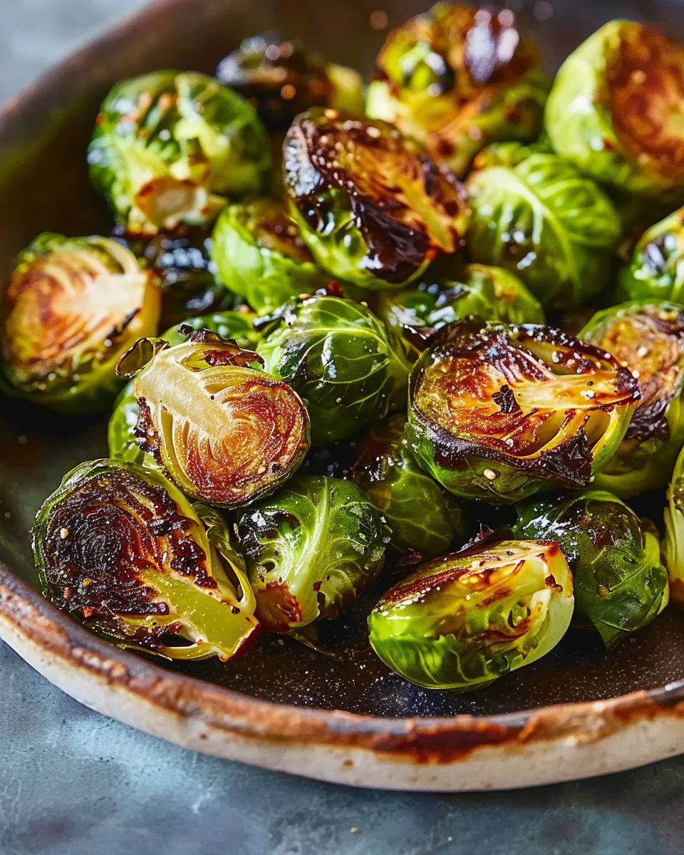 Roasted Brussels Sprouts with Turkey Bacon: A Healthy Delight