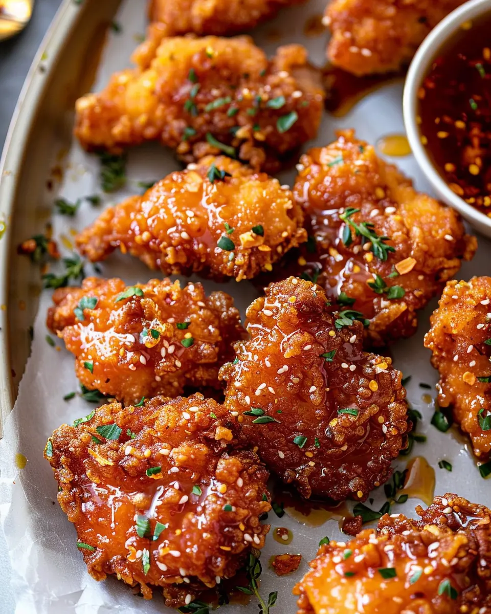 Baked Crunchy Hot Honey Chicken: The Best Homemade Delight