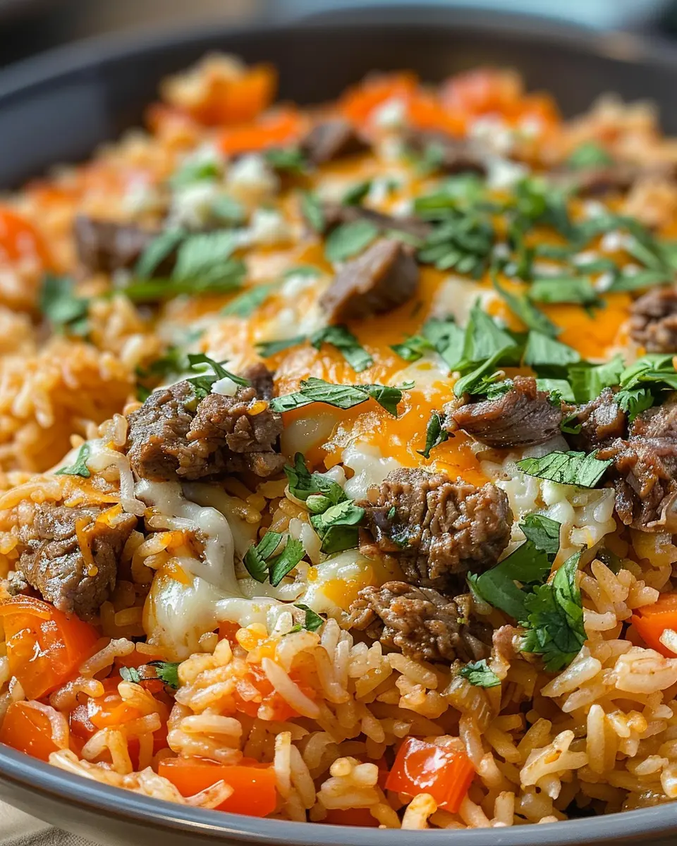 Steak Queso Rice: A Juicy Twist on Comfort Food Classics