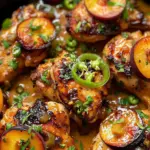 Jalapeno Peach Chicken