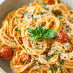 Roasted Tomato and Garlic Ricotta Pasta