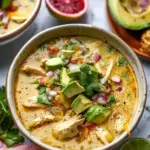Easy Green Enchilada Chicken Soup