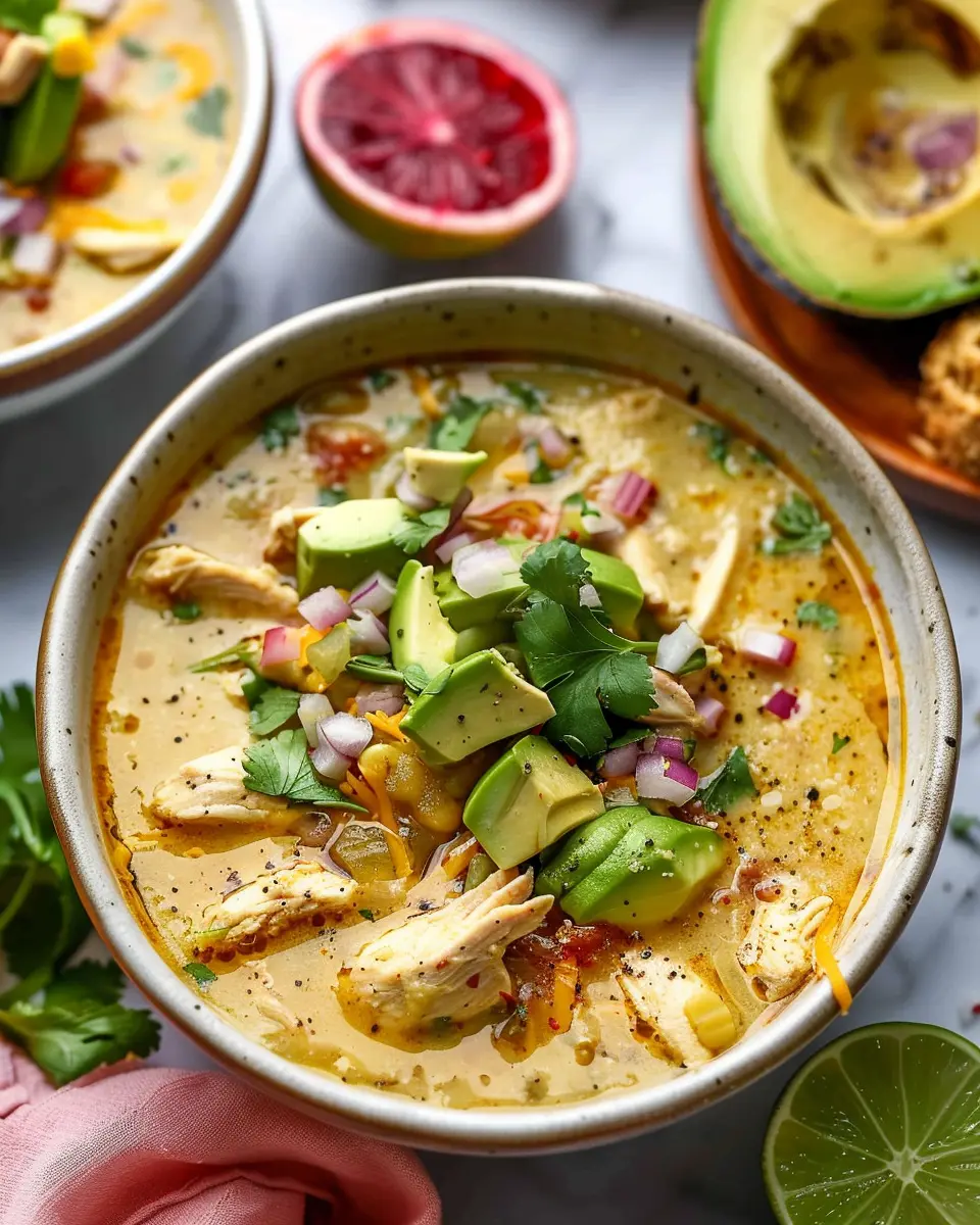 Easy Green Enchilada Chicken Soup: A Flavorful Twist for Comfort