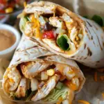 Chipotle Ranch Grilled Chicken Burrito
