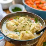 Comforting Chicken Dumpling Soup