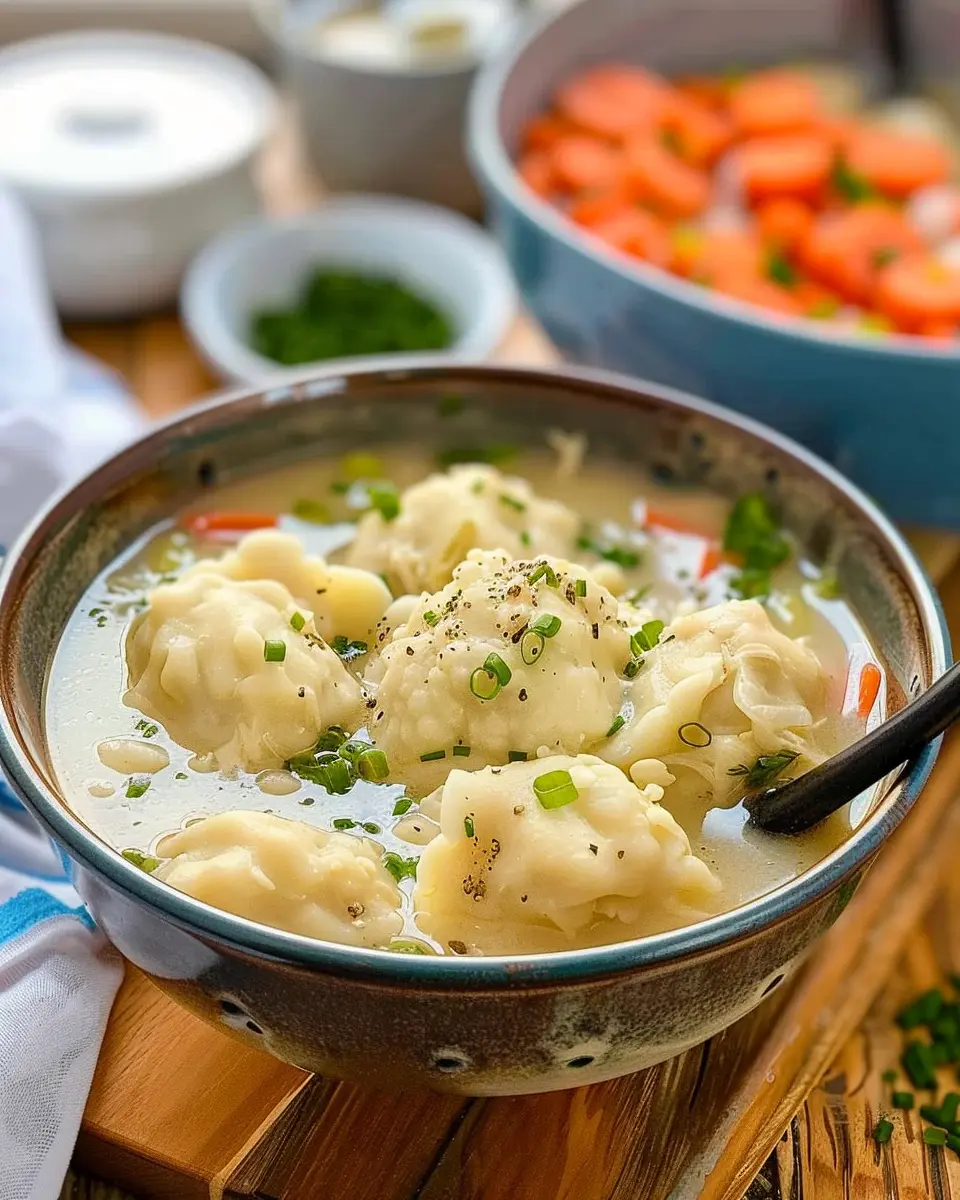 Comforting Chicken Dumpling Soup: A Cozy, Homemade Delight