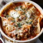 Easy Lasagna Soup No Ricotta