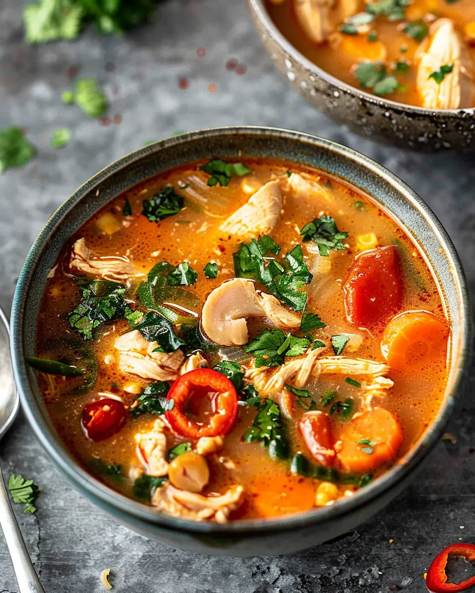 Slow Cooker Thai Chicken Soup Recipe: Easy Comfort for Your Soul