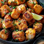 Air Fryer Bang Bang Salmon Bites